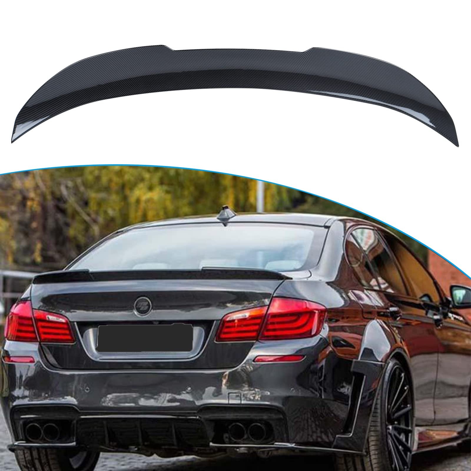 PSM Stil Auto Heckspoiler Flügel Lip Für BMW 3 Serie F30 2012-2018