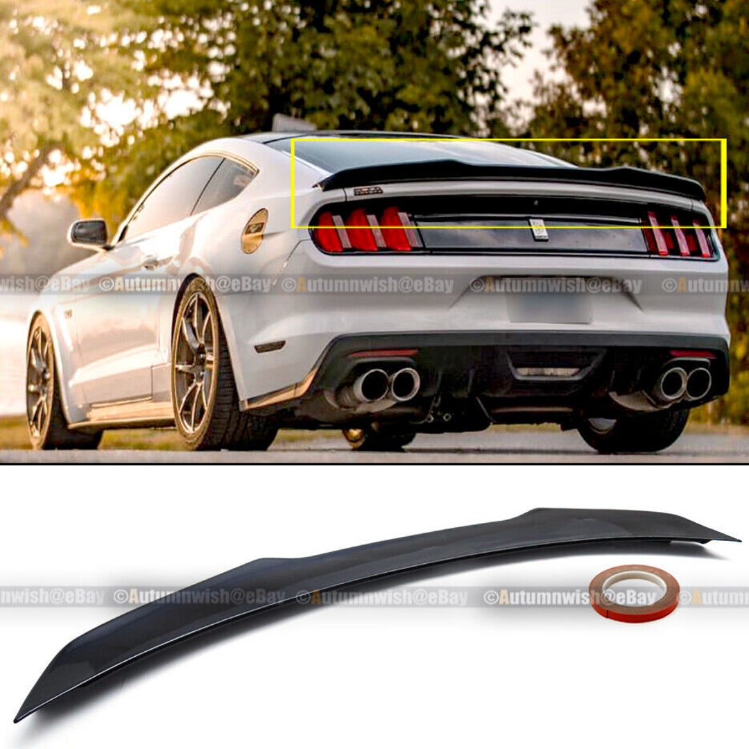 For 2015-2021 Mustang Blade Style Rear Spoiler Brand New Gloss Black - Etsy