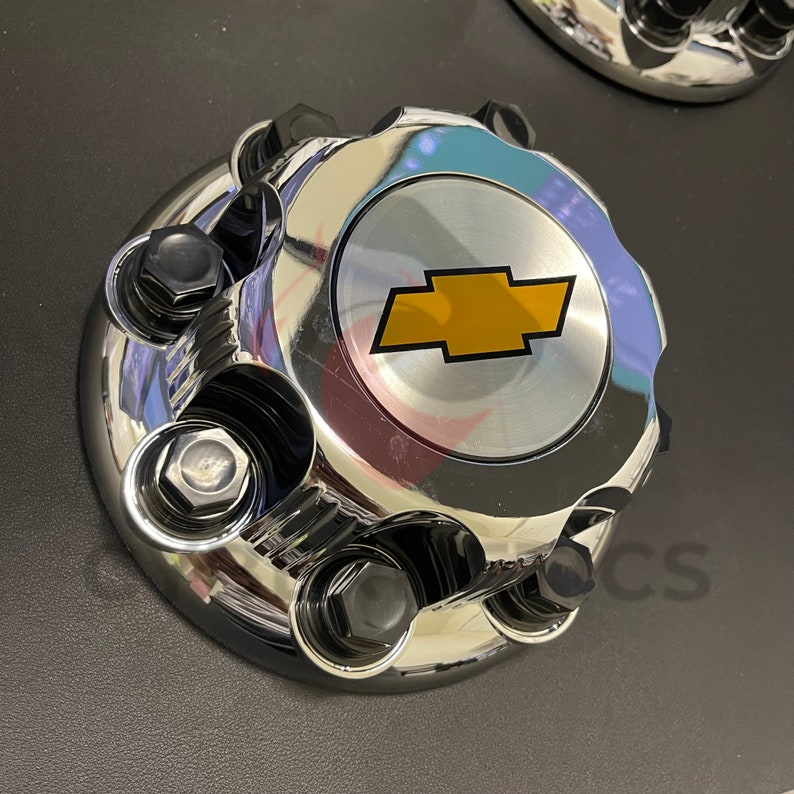 NEW Set of 4 Chevy 8 Lug Chrome Center Wheel Caps Express Etsy