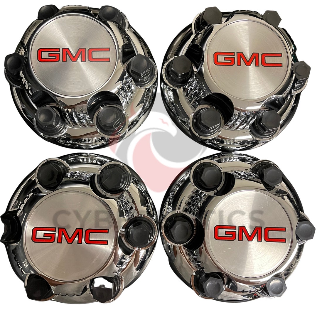 NEW Set of 4 6 Lugs Chrome GMC Center Wheel Caps Savana Sierra Etsy