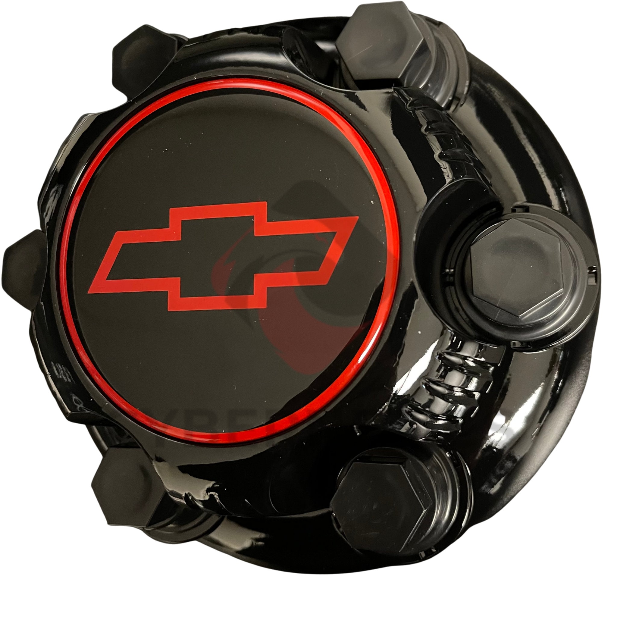 NEW Set of 4 Gloss Black Chevy Center Wheel Caps Silverado Etsy