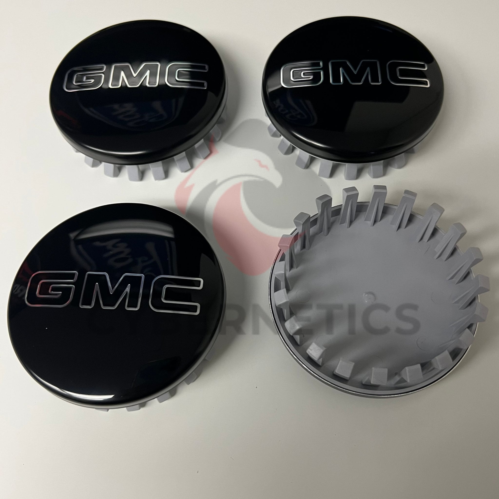 NEW 4PC GMC Black 83MM Center Wheel Caps Sierra Yukon Denali Etsy