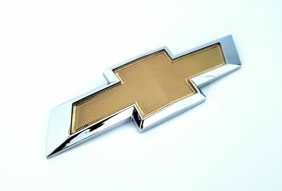 Buy New Chevy Cruze 2011 2015 Gold Rear Bowtie Emblem Decal Online