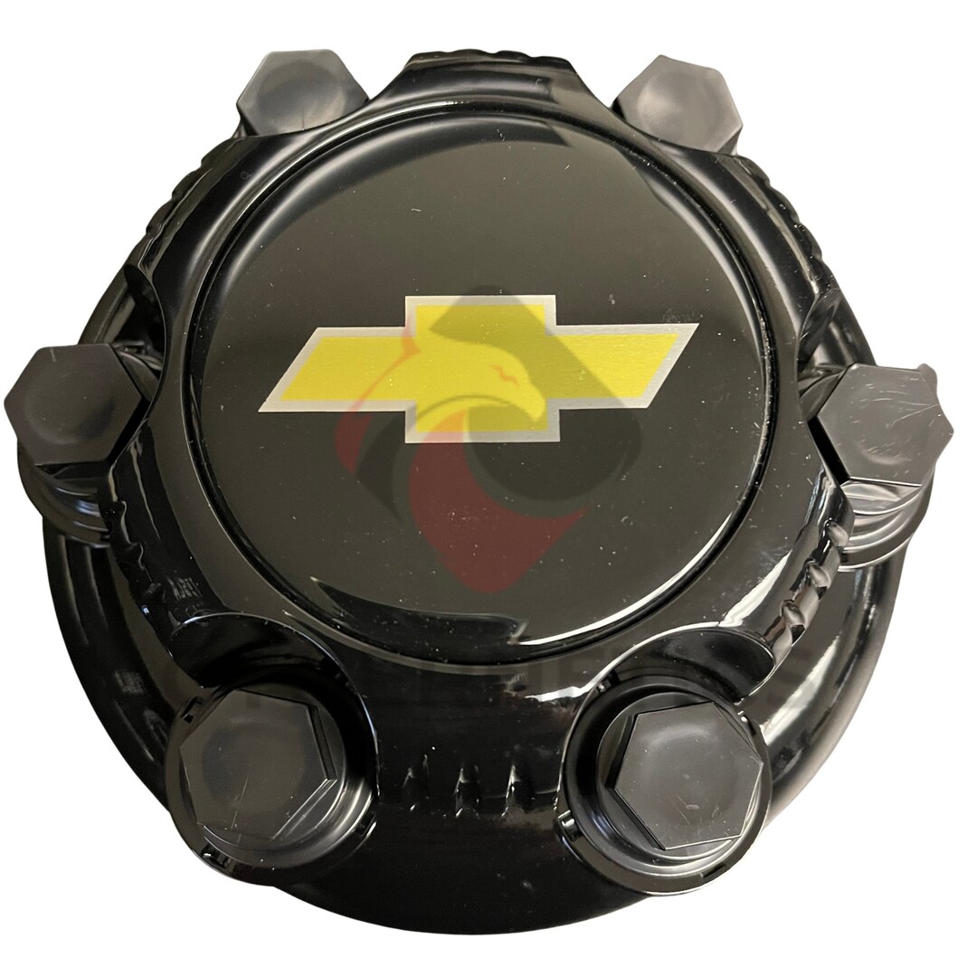 NEW 1PC Gloss BLACK Chevy Center Wheel Caps Silverado Suburban Etsy