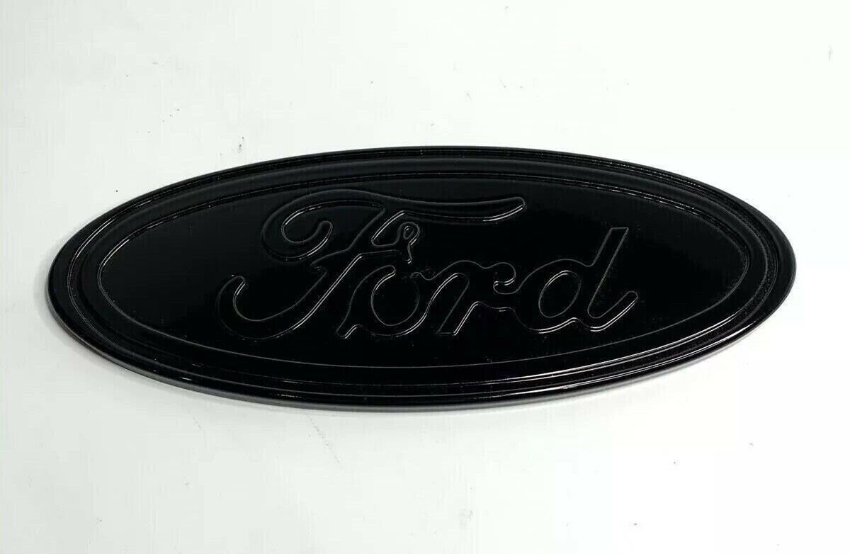 Wunderschönes FORD Logo in Schwarz / Rot 15x6 cm