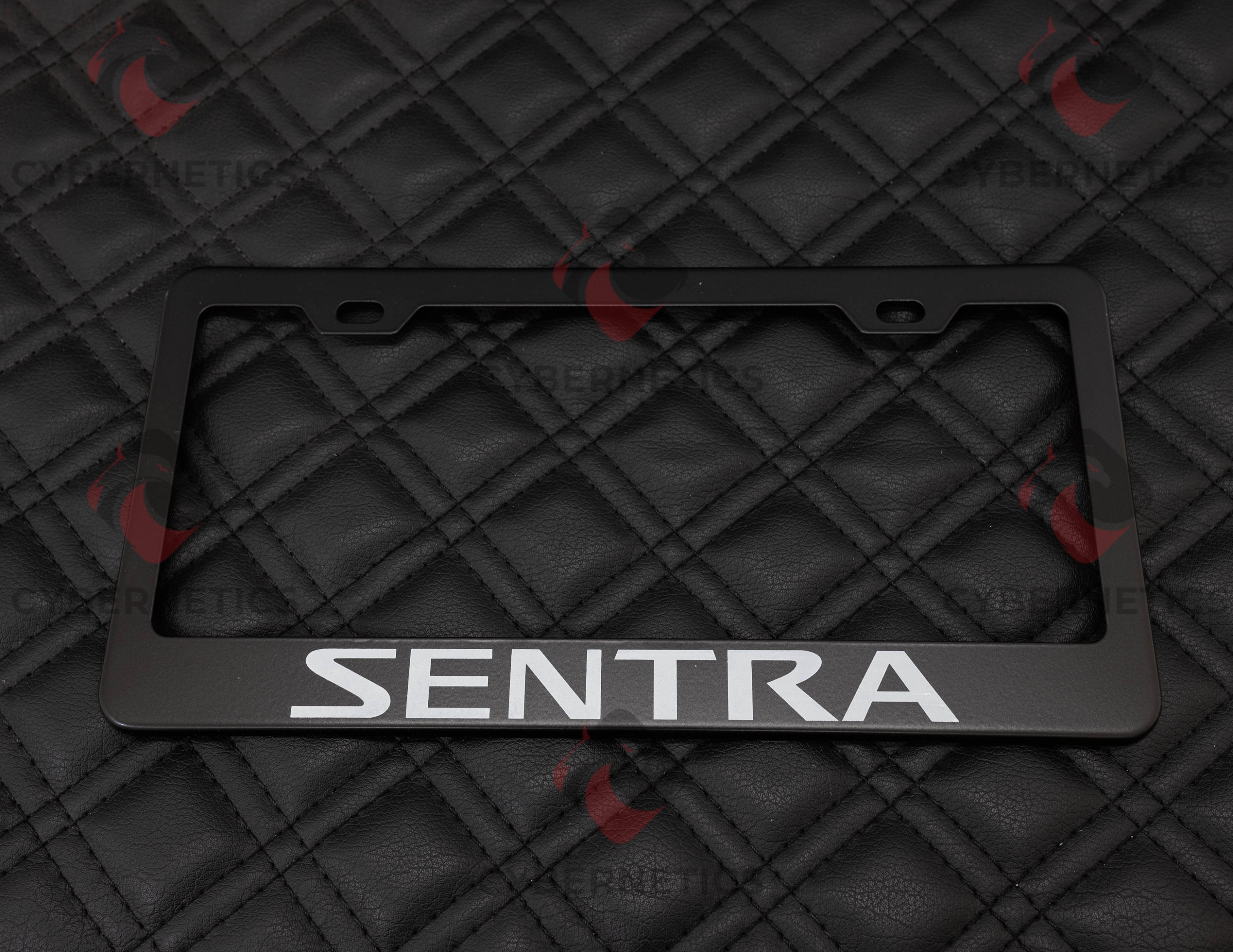 Nissan sentra outlet license plate frame