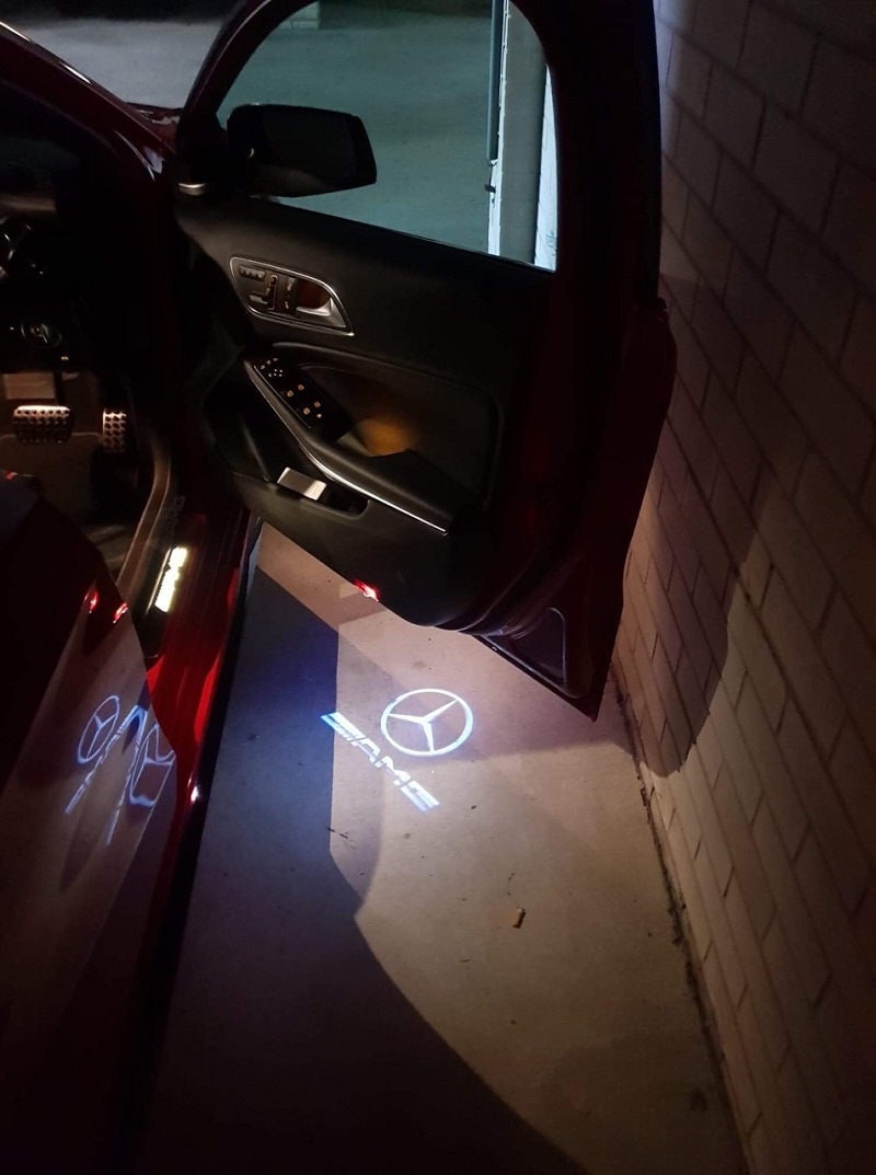 2 Stk Tür Logo LED Laser Projektor für Mercedes W212 W213 W166