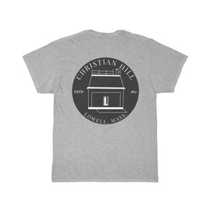 Men&#39;s Short Sleeve Christian Hill, Lowell, Massachusetts Tee
