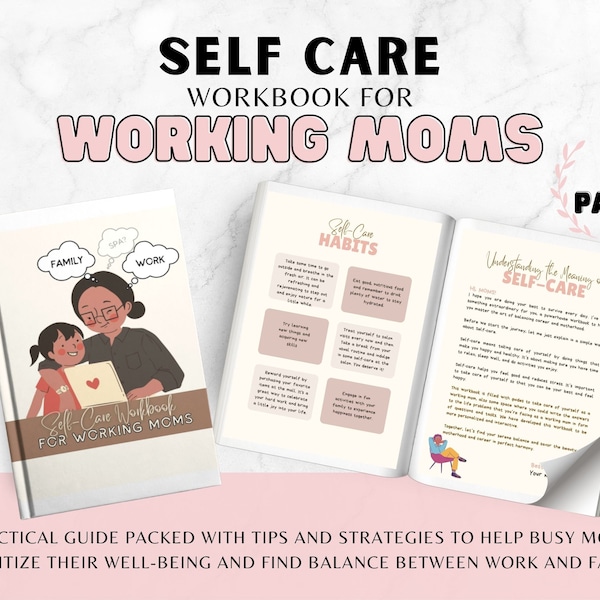 Self Care Checklist for Super Moms & Working Mom | Motherhood Affirmations | Printable template | Coaching Program For Parenting coaches