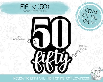 50 cortadores de galletas STL – Archivo para impresora 3D (Descarga digital)