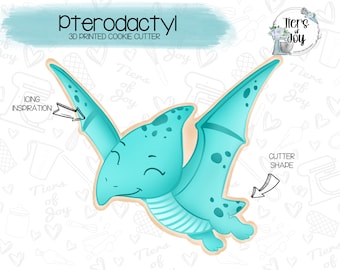 Pterodactyl Dinosaur Cookie Cutter - Dinosaurs - Prehistoric - 3D Printed Cookie Cutter