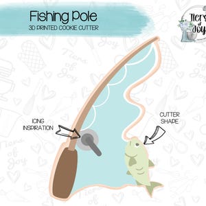 Fishing Pole 3d Print - Etsy
