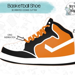 Basketball Shoe Cookie Cutter - Sports - Basketball - 3D Printed Cookie Cutter