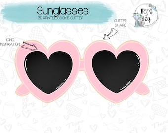 Sunglasses Cookie Cutter - Summer - 3D Printed Cookie Cutter