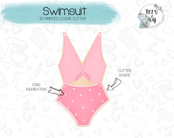Swimsuit Cookie Cutter - Summer - 3D Printed Cookie Cutter