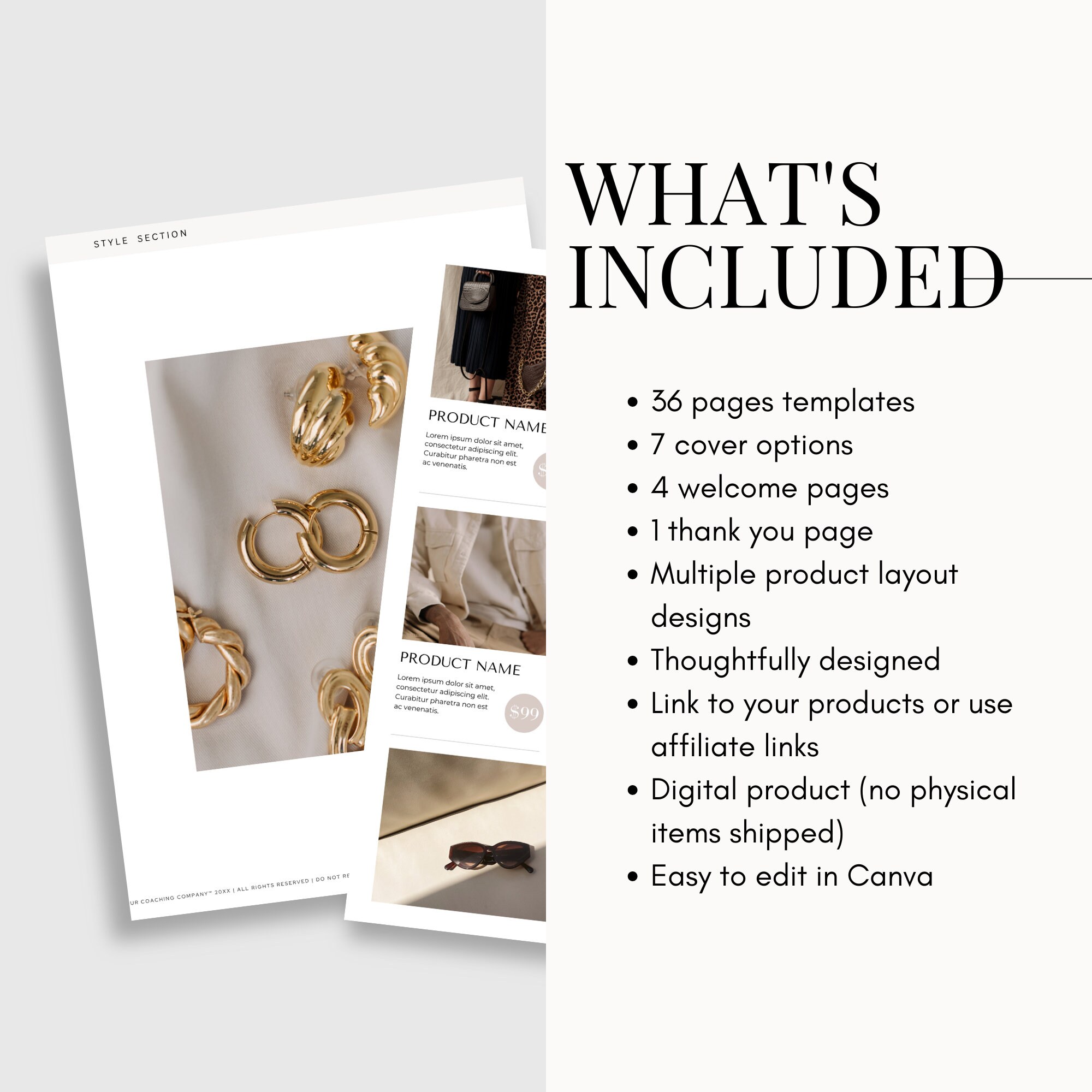 Holiday Gift Guide Template Product Catalog Line Sheet Template holiday-gift-guide-template-product-catalog-line-sheet-template