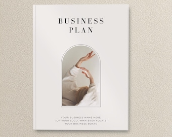 Comprehensive Business Plan: Canva Template – Executive Summary, Mission Statement, Workflow Systems, Financial Forecasting & More