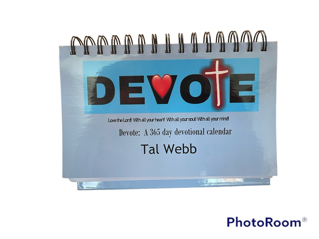 Devotion Rotation Devote: A 365 Day Devotional Flip Calendar - Etsy