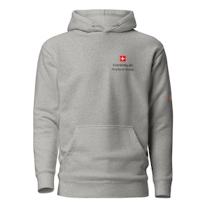 Currently on Airplane Mode , Aesthetic Sweatshirt, Trendy Hoodie, Oversized Hoodie, Pinterest Hoodie, Words On Front Hoodie, VSCO Girl
