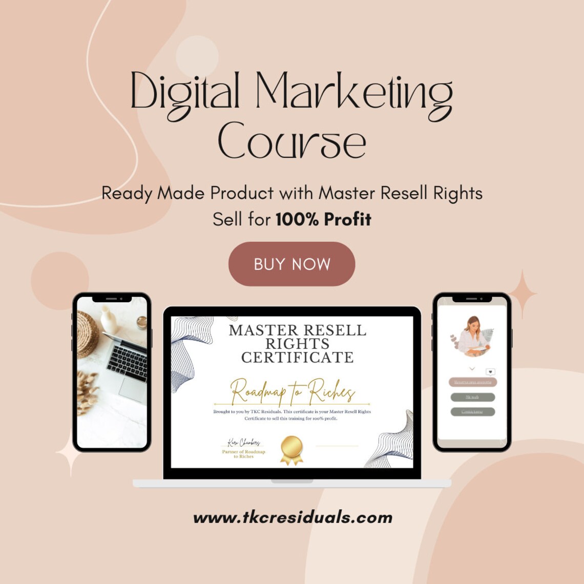 Premium Digital Marketing Course With Master Resell Rights - Etsy