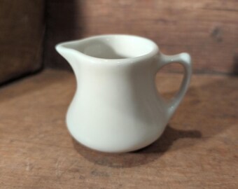 Vintage Hall China Creamer White