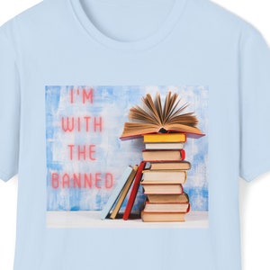 Estoy con los prohibidos (¡libros!) Camiseta unisex Softstyle