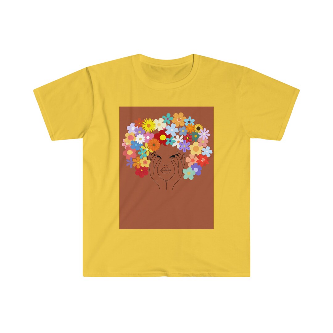 BLACK FLOWER DREAM DISTRESSED GRAPHIC TEE