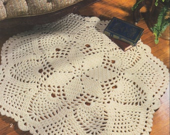 Crochet Pineapples Rug
