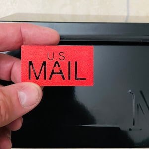 Mini Mailbox Flag Kit (2" x 1.2") - Great for Wall or Porch Mailboxes!