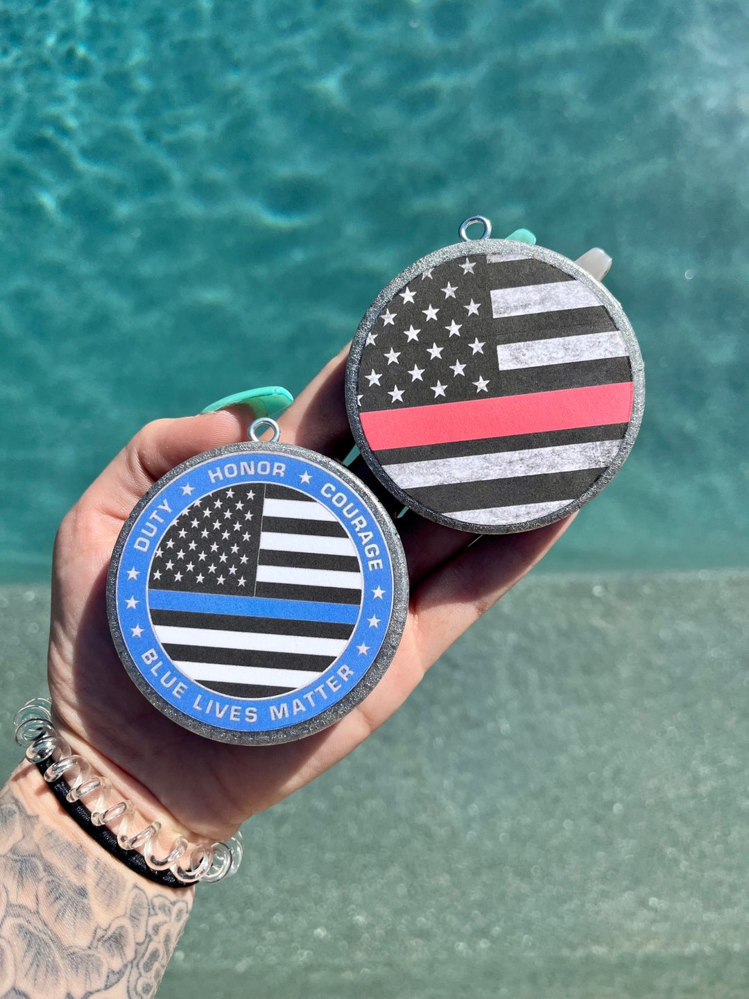 First Responder Freshie Car Freshie Air Freshener Police Freshie