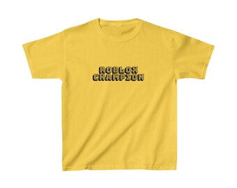 キッズ ヘビーコットン™ Tシャツ ロブロックスチャンピオン