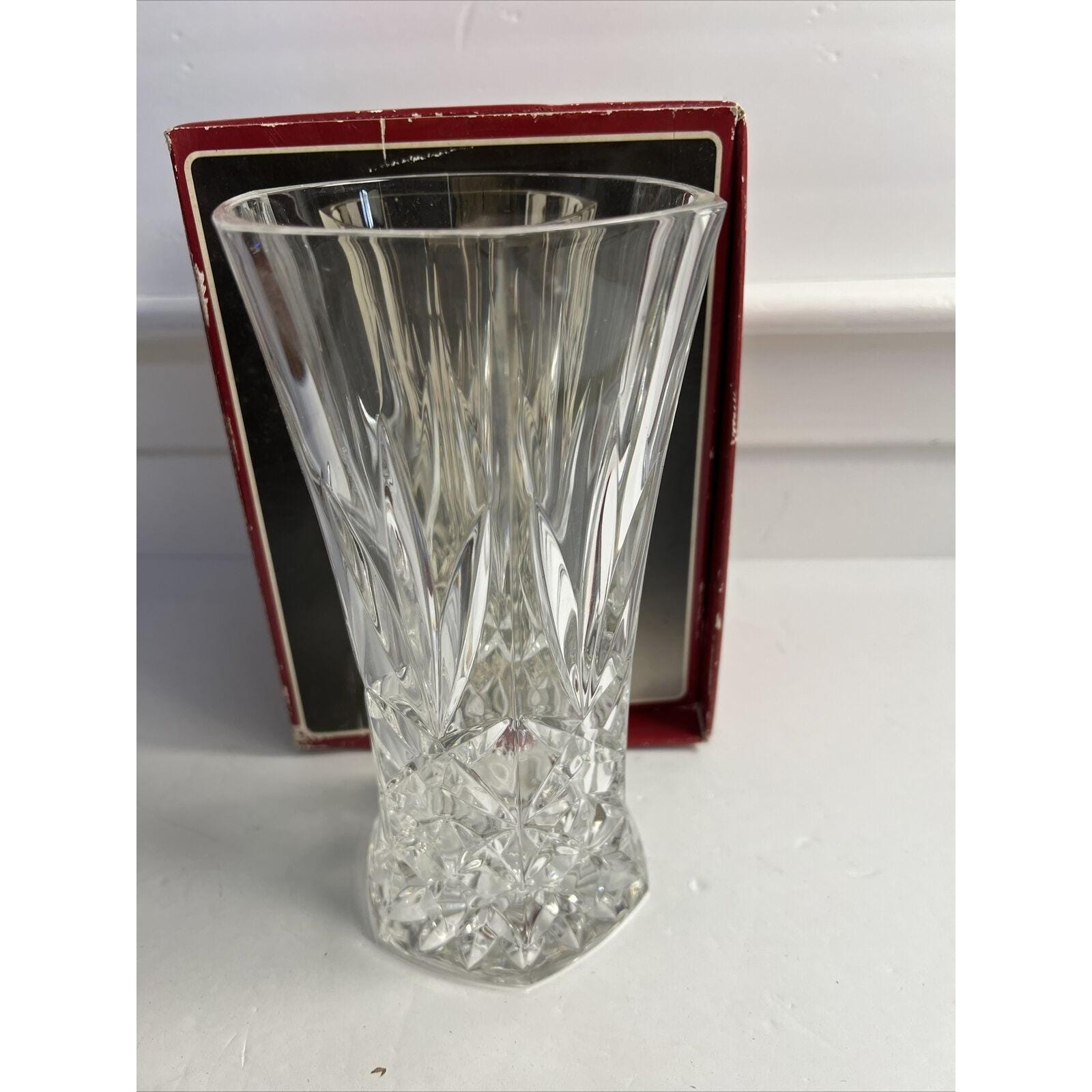 Lead crystal vase - Etsy 日本