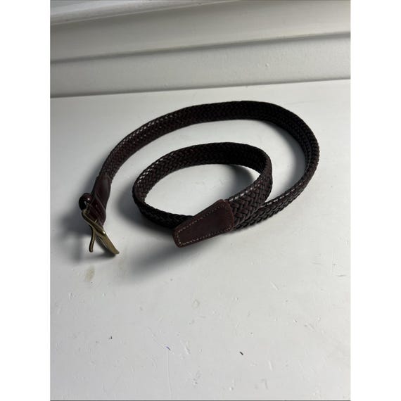 Full Grain Cowhide Leather Belt Mens Size 38 Brown Argentina  display picture 2