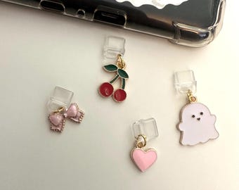Kindle Dust Plug Charm, Bookish Charm, Phone Charm, Kindle Accessories, Bookish Gift, Book Lovers Gift, Phone Accessories, USB-C