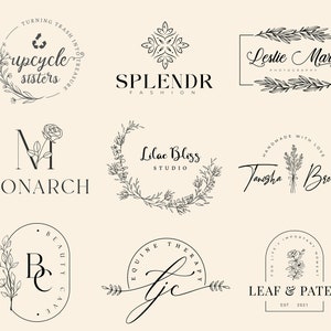 Custom Logo Design, Hand Drawn Professional Business Logo, Logo Design, Custom Branding Package, Logo Maker, Logo Creation, Business Logo