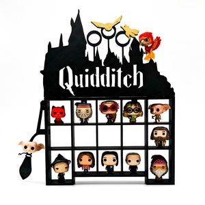 Mini Funko Harry Potter Schloss Funko Pop Mini-Wandregal Quidditch Funko Pop Display Schwebendes Regaldekor Funko Kinderfreude Bild 1