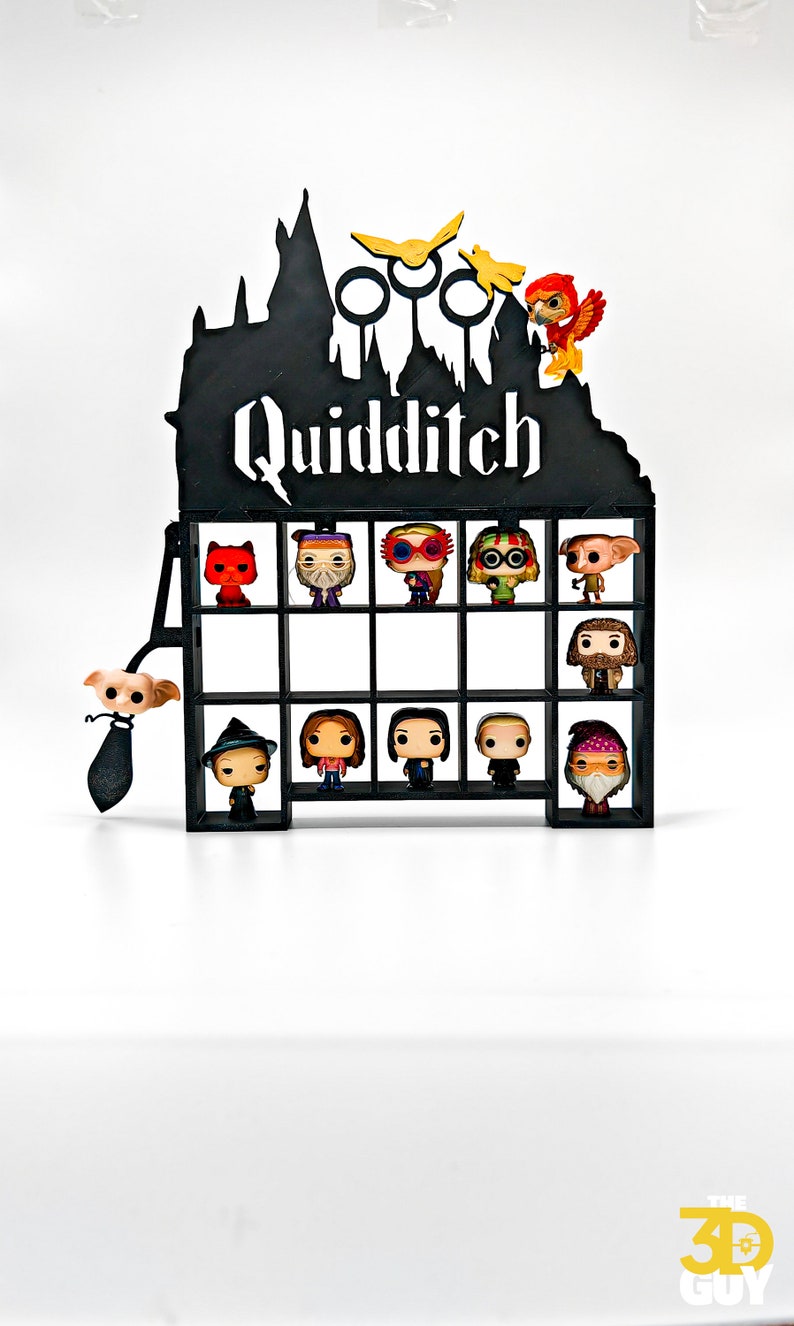 Mini Funko Harry Potter Schloss Funko Pop Mini-Wandregal Quidditch Funko Pop Display Schwebendes Regaldekor Funko Kinderfreude Bild 6