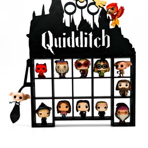 Mini Funko Harry Potter Schloss Funko Pop Mini-Wandregal Quidditch Funko Pop Display Schwebendes Regaldekor Funko Kinderfreude Bild 2