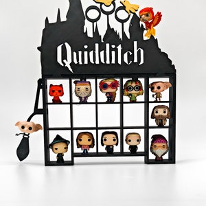 Mini Funko Harry Potter Schloss Funko Pop Mini-Wandregal Quidditch Funko Pop Display Schwebendes Regaldekor Funko Kinderfreude Bild 5