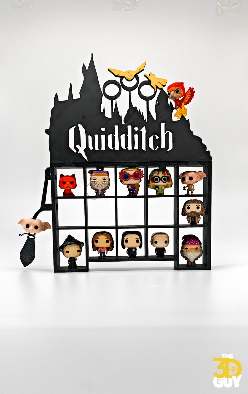 Mini Funko Harry Potter Schloss Funko Pop Mini-Wandregal Quidditch Funko Pop Display Schwebendes Regaldekor Funko Kinderfreude Bild 5