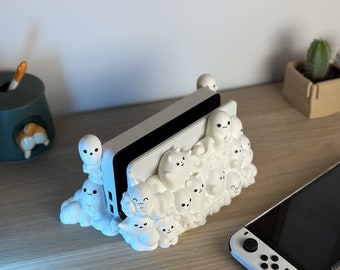 Spooktacular Nintendo Switch Ghost Dock Holder - Boo-st Your Gaming Fun!