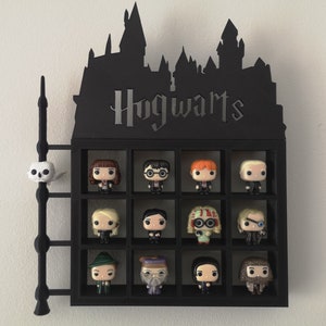 Mini Funko Harry Potter Castle / Funko Pop mini estante de pared / Display Funko Pop / Funko Pop Display/ Decoración de estante flotante / Funko Kinder joy imagen 1