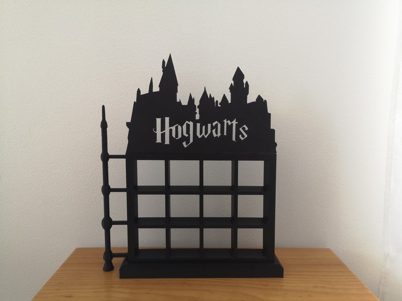 Mini Funko Harry Potter Schloss Funko Pop mini Wandregal Aufsteller Funko Pop Funko Pop Display Floating Shelf Decor Funko Kinderfreude Bild 3