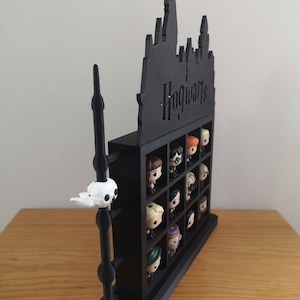 Mini Funko Château Harry Potter Mini étagère murale Funko Pop Présentoir Funko Pop Présentoir Funko Pop Décoration d'étagère flottante Funko Kinder joie image 2