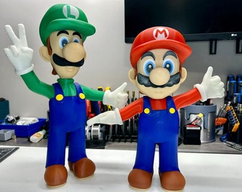 Figura Super Mario - impresa en 3D - Mario Bros
