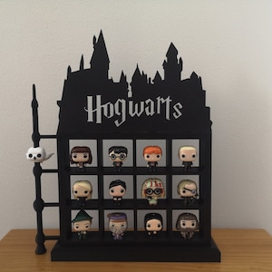 Mini Funko Harry Potter Castle Funko Pop mini Wall Shelf Display Funko Pop Funko Pop Display Floating Shelf Decor Funko Kinder joy image 4