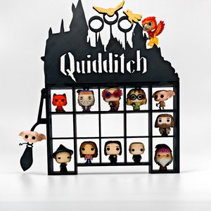 Mini Funko Harry Potter Schloss Funko Pop Mini-Wandregal Quidditch Funko Pop Display Schwebendes Regaldekor Funko Kinderfreude Bild 3