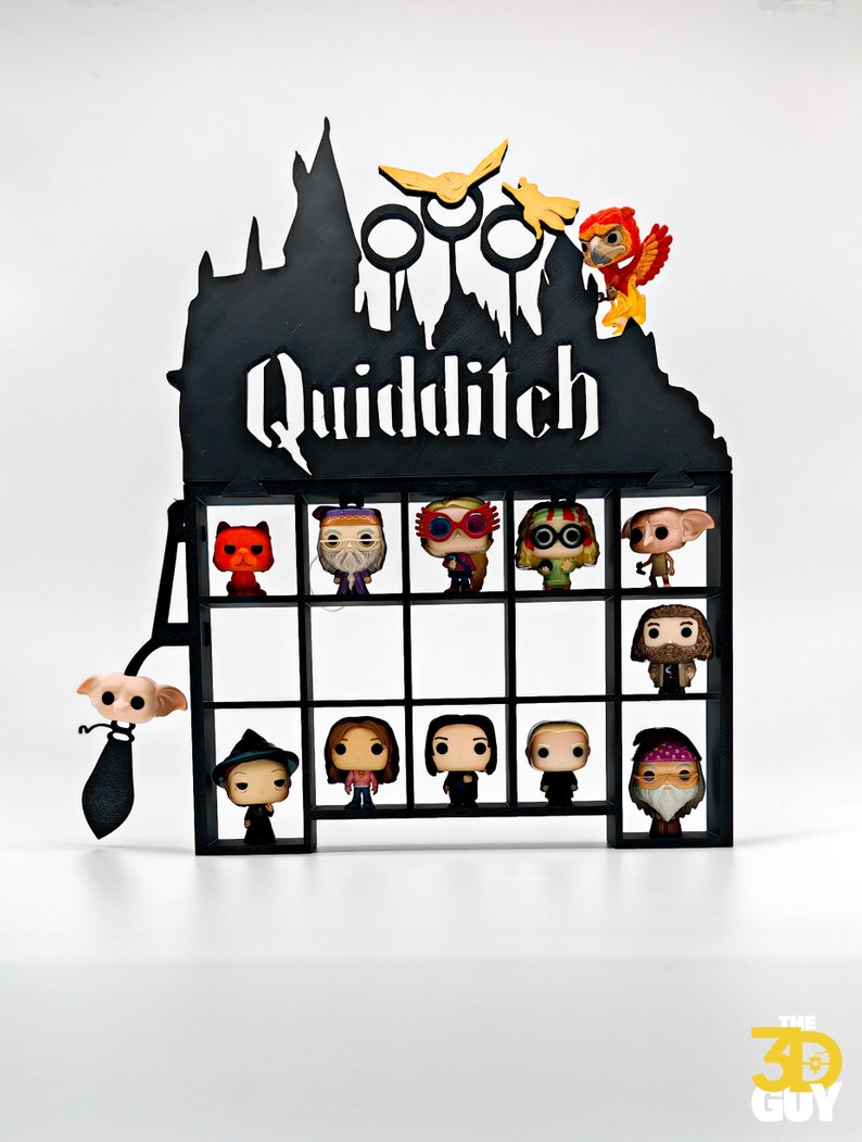 Mini Funko Harry Potter Schloss Funko Pop Mini-Wandregal Quidditch Funko Pop Display Schwebendes Regaldekor Funko Kinderfreude Bild 3