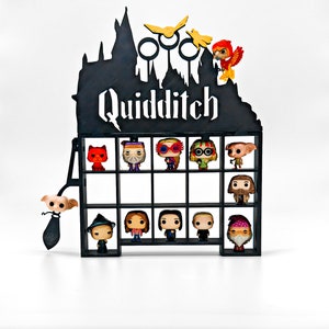 Mini Funko Harry Potter Schloss Funko Pop Mini-Wandregal Quidditch Funko Pop Display Schwebendes Regaldekor Funko Kinderfreude Bild 7