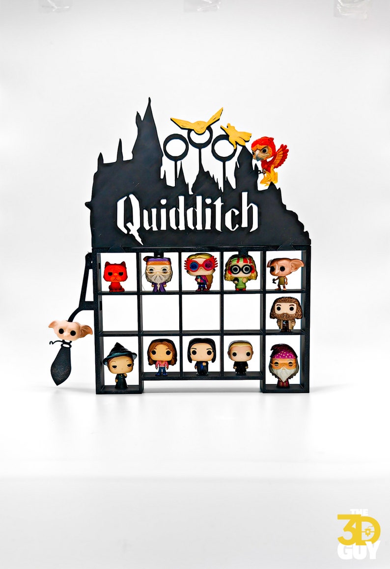 Mini Funko Harry Potter Schloss Funko Pop Mini-Wandregal Quidditch Funko Pop Display Schwebendes Regaldekor Funko Kinderfreude Bild 7